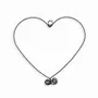 Children's bedrooms - Trio of Variegated Hearts wire wall decoration - BIJOUX DE MUR