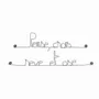 Other wall decoration - Wire Wall Decor - Dream Room Quote - BIJOUX DE MUR