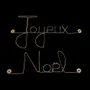 Other Christmas decorations - Gold Brass Wire Wall Decor - Merry Christmas - BIJOUX DE MUR