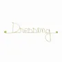 Other wall decoration - Gold Brass Wall Decor - "Dressing Room" Door Sign - BIJOUX DE MUR