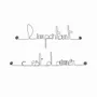 Other wall decoration - Metal Wall Decoration Quote "The important thing is to love" - BIJOUX DE MUR