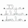 Other wall decoration - Wire writing "There is love in the air" - BIJOUX DE MUR