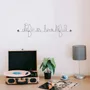 Decorative objects - Wire wall decoration\” Life is beautiful\” - BIJOUX DE MUR