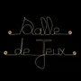 Children's decorative items - Games Room Door Sign - Gold Brass Decoration - BIJOUX DE MUR