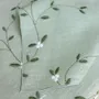 Table linen - Embroidered Linen Napkin | VISCHIO Green - GIARDINO SEGRETO