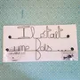 Children's decorative items - Wire Wall Writing "Once upon a time..." - BIJOUX DE MUR