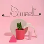 Other wall decoration - Wire Wall Decoration\" Sweet\” - to pin - Wall Jewelry - BIJOUX DE MUR
