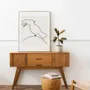 Chambres d'enfants - Décoration Murale en fil de fer - Silhouette Toucan - à punaiser - BIJOUX DE MUR