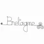 Gifts - Wire Wall Decoration\" Brittany\” - to pin - BIJOUX DE MUR