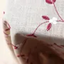 Table linen - Embroidered Linen Napkin | VISCHIO Bordeaux - GIARDINO SEGRETO
