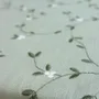 Table linen - Embroidered Linen Placemat | VISCHIO Green - GIARDINO SEGRETO