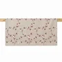 Table linen - Embroidered Linen Table Runner | VISCHIO Bordeaux - GIARDINO SEGRETO