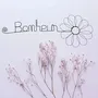 Other wall decoration - Wire wall decoration - Daisy flower - Happiness - BIJOUX DE MUR