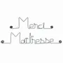 Gifts - End of school year gift "Thank you teacher" - BIJOUX DE MUR