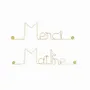Gifts - End of school year gift "Thank you teacher" - Brass - BIJOUX DE MUR