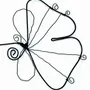 Other wall decoration - Grandfathers' Day "Daddy I love you" - in Wire - BIJOUX DE MUR