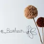 Other wall decoration - Lotus Flower - "Happiness" - Wire Wall Decoration - BIJOUX DE MUR