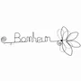 Other wall decoration - Lotus Flower - "Happiness" - Wire Wall Decoration - BIJOUX DE MUR