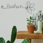 Other wall decoration - Lotus Flower - "Happiness" - Wire Wall Decoration - BIJOUX DE MUR