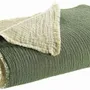 Linge de lit - Jeté Emilio Épicéa 240 x 260 - MAISON VIVARAISE - SDE VIVARAISE WINKLER