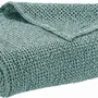 Bed linens - Recycled Throw Maia Plomb 240 X 260 - MAISON VIVARAISE - SDE VIVARAISE WINKLER