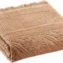 Serviettes de bain - Drap de douche Zoé Noisette 70 x 140 - MAISON VIVARAISE - SDE VIVARAISE WINKLER