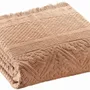 Bath towels - Zoé Bath Towel Noisette 100 X 180 - MAISON VIVARAISE - SDE VIVARAISE WINKLER