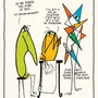 Dish towels - Shadoks Les fondements Tea Towel Écru 48 X 72 - MAISON VIVARAISE - SDE VIVARAISE WINKLER