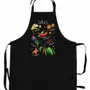 Tabliers de cuisine - Tablier de cuisine sans poche Épices recyclé Noir 72 x 90 - MAISON VIVARAISE - SDE VIVARAISE WINKLER
