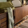 Plaids - Edredon uni Laly Cèdre 85 x 200 - MAISON VIVARAISE - SDE VIVARAISE WINKLER
