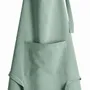 Aprons - Recycled kitchen apron Ada Aqua 72 X 85 - MAISON VIVARAISE - SDE VIVARAISE WINKLER