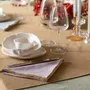 Serviettes - Serviette de table recyclée Grace Parme 40 x 40 - MAISON VIVARAISE - SDE VIVARAISE WINKLER
