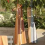 Tabliers de cuisine - Tablier de cuisine recyclé Yuna avec poche Azur 72 x 85 - MAISON VIVARAISE - SDE VIVARAISE WINKLER