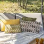 Coussins - Coussin Kali outdoor Dragée 40 x 65 - MAISON VIVARAISE - SDE VIVARAISE WINKLER