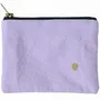 Pochettes - Pochette Tricolo Lilas ananas S 11 x 14 x 1 - LA CERISE SUR LE GATEAU