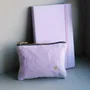 Pochettes - Pochette Tricolo Lilas ananas S 11 x 14 x 1 - LA CERISE SUR LE GATEAU