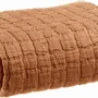 Throw blankets - Throw Swami Moka 130 X 200 - MAISON VIVARAISE - SDE VIVARAISE WINKLER
