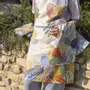 Aprons - Abelia kitchen apron Multico 72 X 85 - MAISON VIVARAISE - SDE VIVARAISE WINKLER