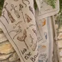 Torchons - Torchon lin Les fromages Naturel 45 x 70 - MAISON VIVARAISE - SDE VIVARAISE WINKLER