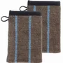 Autres linges de bain - Lot de 2 gants de toilette Charly Potatoes 15 x 21 - LA CERISE SUR LE GATEAU