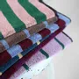 Serviettes de bain - Serviette de toilette Charly Basilic 50 x 100 - LA CERISE SUR LE GATEAU