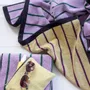 Serviettes de bain - Maxi drap de bain Charly Lilas 100 x 160 - LA CERISE SUR LE GATEAU