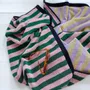 Serviettes de bain - Maxi drap de bain Charly Basilic 100 x 160 - LA CERISE SUR LE GATEAU