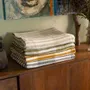 Bed linens - Bed Throw Calista Galet 180 X 260 - MAISON VIVARAISE - SDE VIVARAISE WINKLER