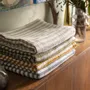 Bed linens - Bedspread Calista Safran 180 X 260 - MAISON VIVARAISE - SDE VIVARAISE WINKLER