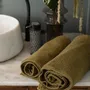 Bath towels - Hand Towel Bora Cèdre 50 X 100 - MAISON VIVARAISE - SDE VIVARAISE WINKLER