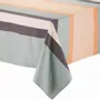 Nappes - Nappe recyclée Yuna enduite Azur 170 x 170 - MAISON VIVARAISE - SDE VIVARAISE WINKLER