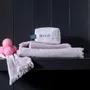 Serviettes de bain - Maxi drap de bain Luna Lilas 100 x 160 - LA CERISE SUR LE GATEAU