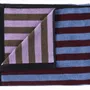 Bath towels - Charly Maxi Bath Sheet Myrtille 100 X 160 - LA CERISE SUR LE GATEAU