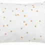 Linge de lit - Taie d'oreiller Odette Milk/Bronze 50 x 70 - LA CERISE SUR LE GATEAU